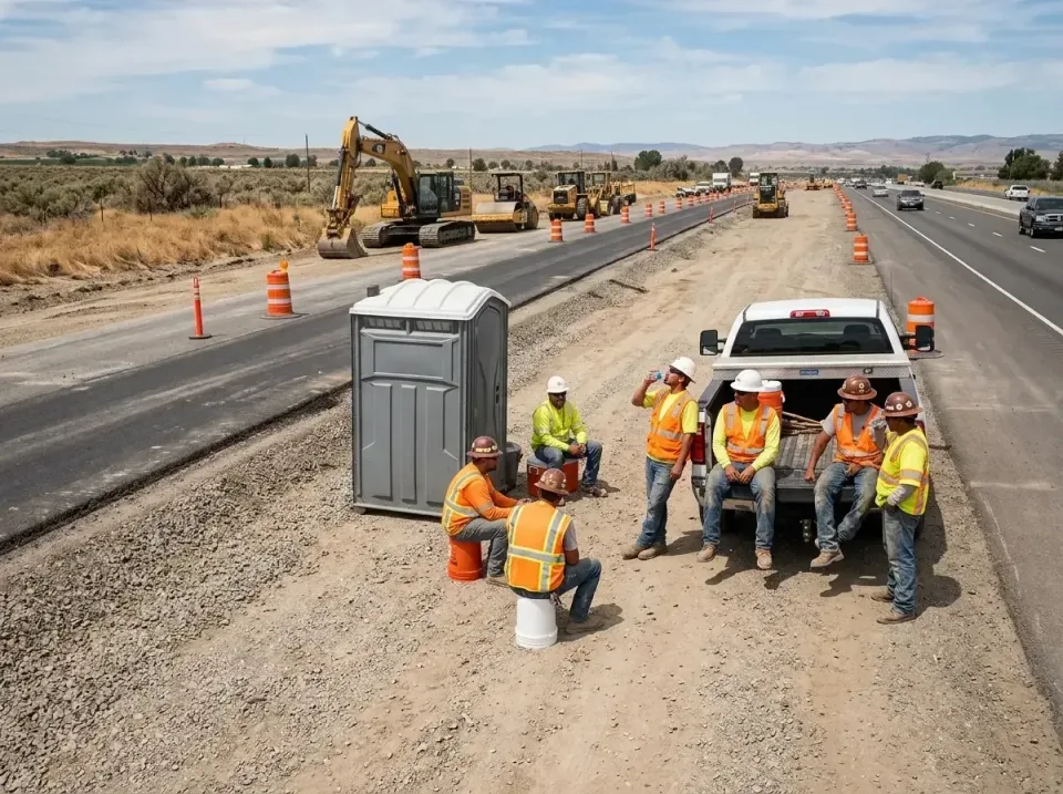highway-road-construction-crew-007 — frequently asked questions, Porta Potty and Restroom Rentals in Cozad, NE